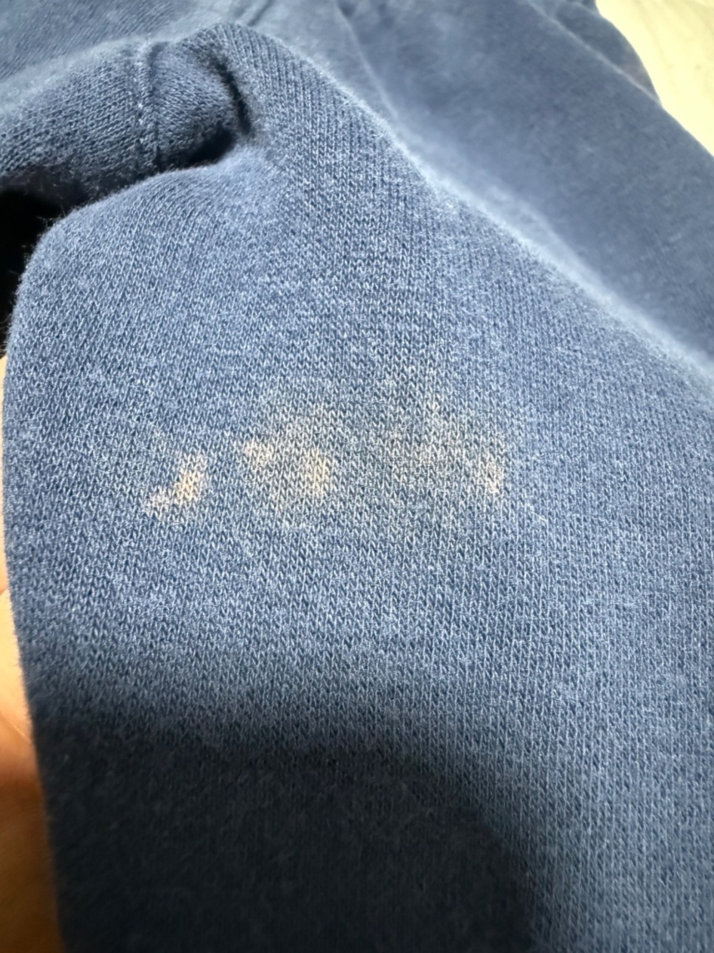 Nike 2T Blue Fleece Jogger Pants Pull-On Elastic Waist Solid Logo - Picture 4 of 7